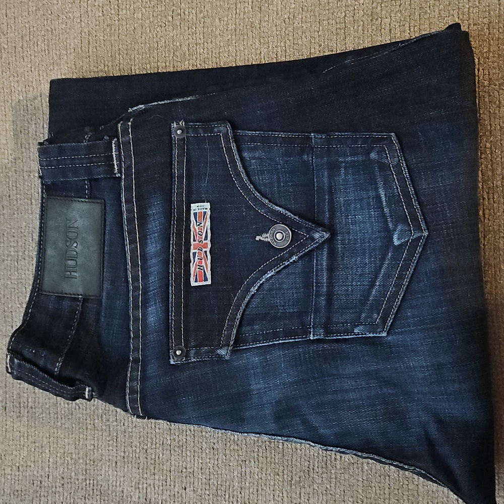 Hudson Jeans Dark Blue Denim